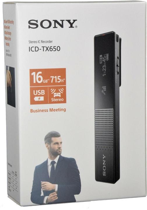 Produktbild Sony Icd-Tx650 (16 GB)