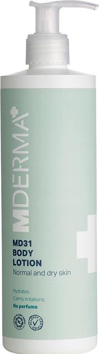 MDerma DermaKnowlogy MD31 400 ml Body Lotion Unisex Feuchtigkeitsspendend, Feuchtigkeitsspendend, Beruhigen (Körperlotion, 400 ml)
