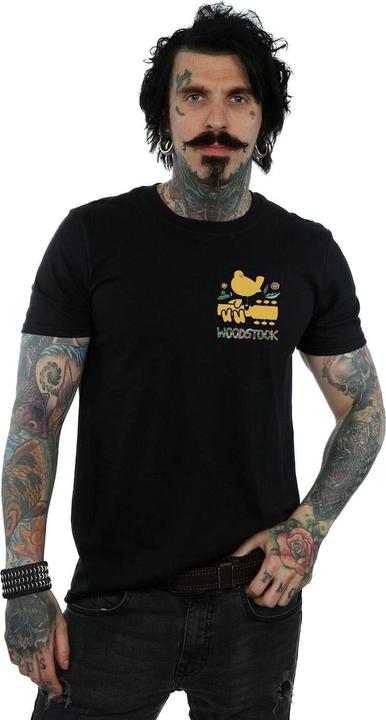 Image du produit Woodstock - T-shirt BREAST LOGO - Homme (M)