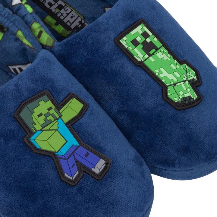 Image du produit Minecraft Enfants/enfants Zombie Vs Creeper Slippers (30)