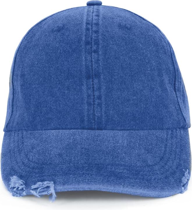 Produktbild K-up Vintage Baseballcap mit angeblichem Riss-Effekt (One Size)