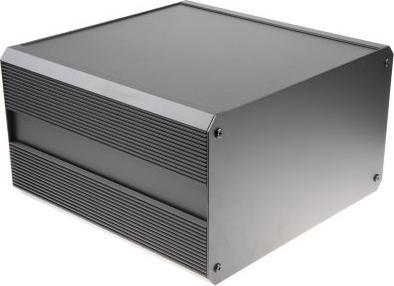 Image du produit Rs Pro Boîtier dissipateur thermique en aluminium Noir Dimensions extérieures 300 x 300 x 175mm IP 40 (Boîtier)