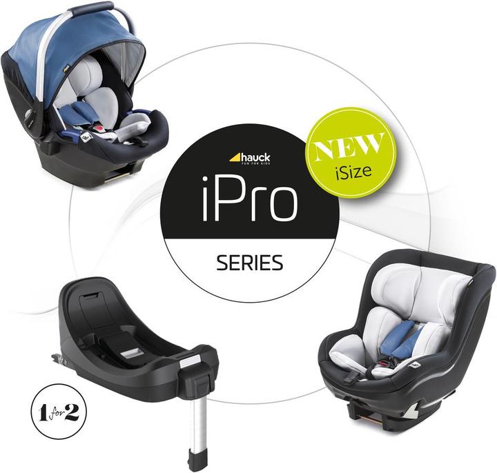 Immagine prodotto Hauck iPro Kids Set i-Size (Reboarder, ECE R129/i-Size Standard)