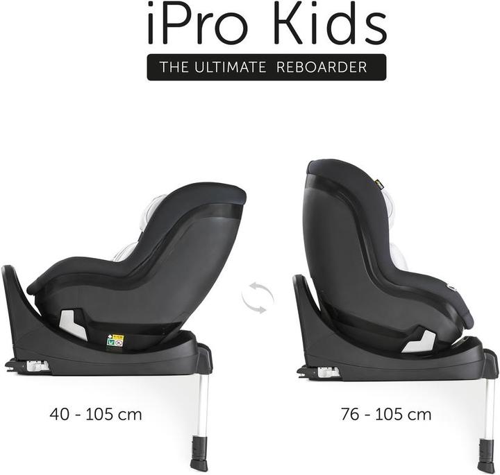 Immagine prodotto Hauck iPro Kids Set i-Size (Reboarder, ECE R129/i-Size Standard)