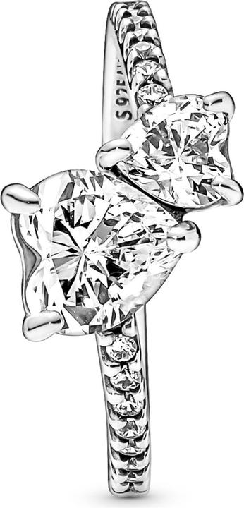 Immagine prodotto Pandora Anello cuori scintillanti (54, 925 Argento)