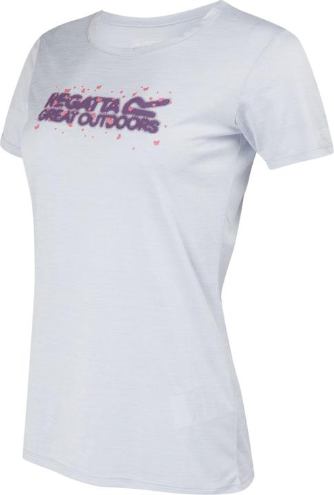 Actual product image Regatta Womens/Ladies Fingal VIII Logo Marl T-Shirt (42 D)