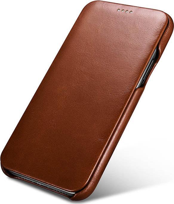 Immagine prodotto iCarer Etui cuir avec rabat brun foncé (Apple iPhone 11)