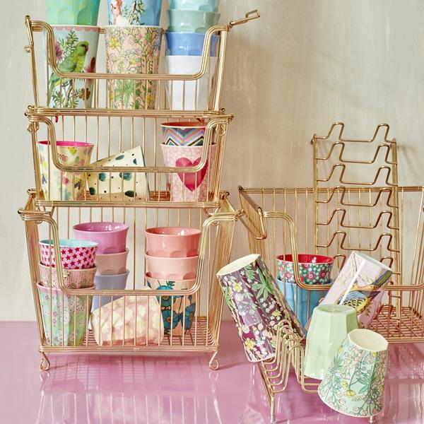 Produktbild Rice Stackable Wire Storage Basket (1 x)
