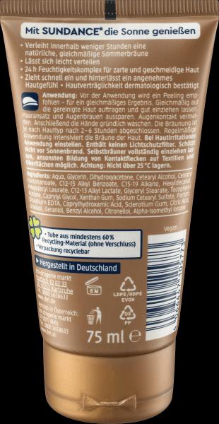 Produktbild dm Sundance Selbstbräuner Creme (Selbstbräunungscreme)