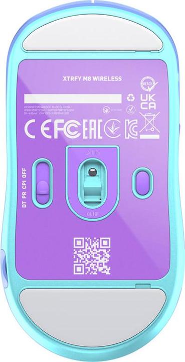 Actual product image CHERRY xtrfy M8 (Wireless, Cable)