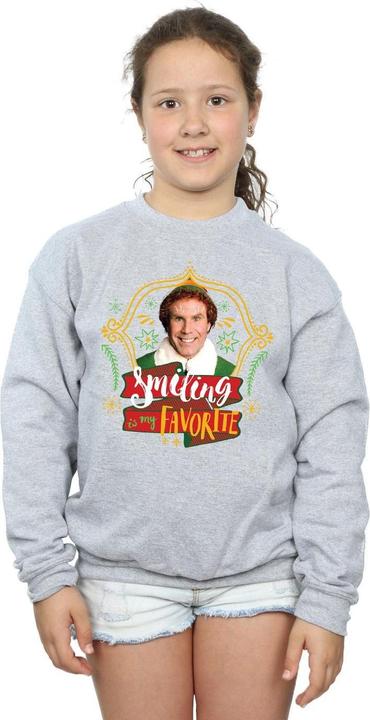 Produktbild Elf Buddy Smiling Sweatshirt Mädchen (116)