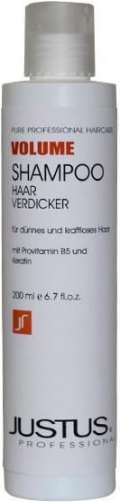 Justus Volume Shampoo Haarverdicker (200 ml, Flüssiges Shampoo)