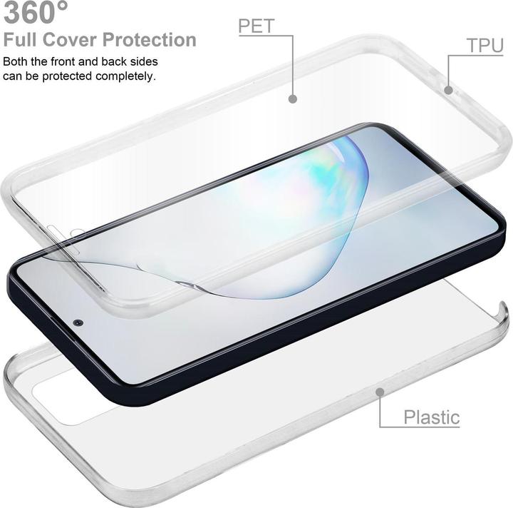 Productafbeelding Cadorabo TPU 360 graden hoesje (Samsung Galaxy A81)