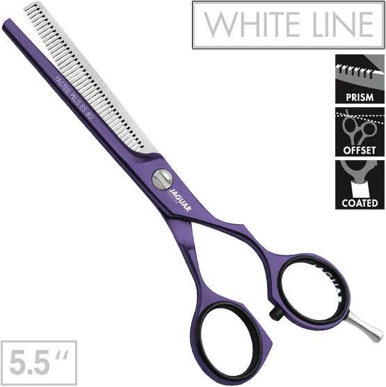 Immagine prodotto Jaguar Forbici per modellare linea bianca Pastel Plus Offset ES 40 (12.70 cm)