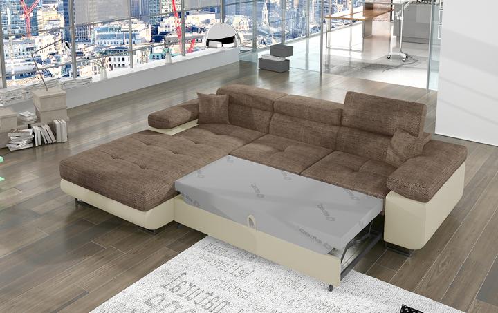 Actual product image ELTAP Armando (Corner sofa, 4-seater, Sofa bed)