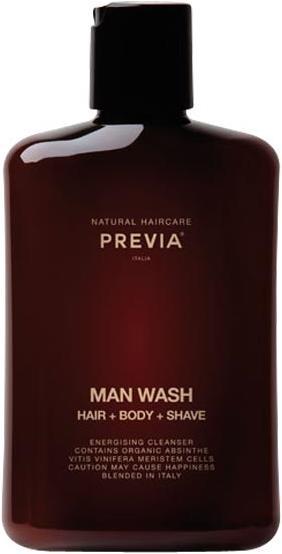 Previa MAN Wash Hair + Body + Shave