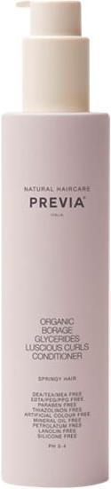 Immagine prodotto Previa Borragine Organica Gliceridi Luscious Curls Conditioner (200 ml)