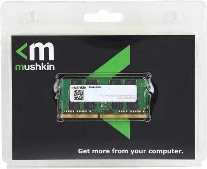 Actual product image Mushkin D4S32GB 2666-19 Essentials 1.2v MSK (1 x 32GB, 2666 MHz, DDR4-RAM, SO-DIMM)