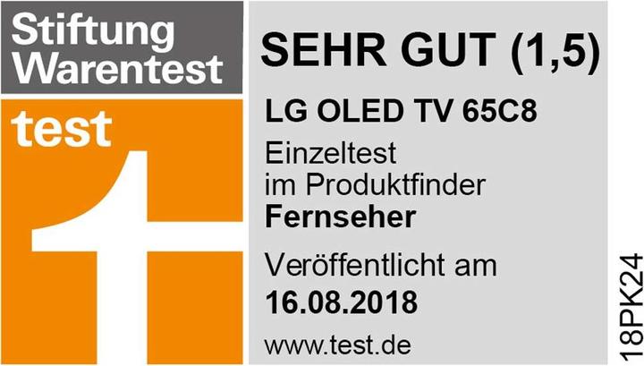 Immagine prodotto LG OLED65C8 (65", OLED, 4K)