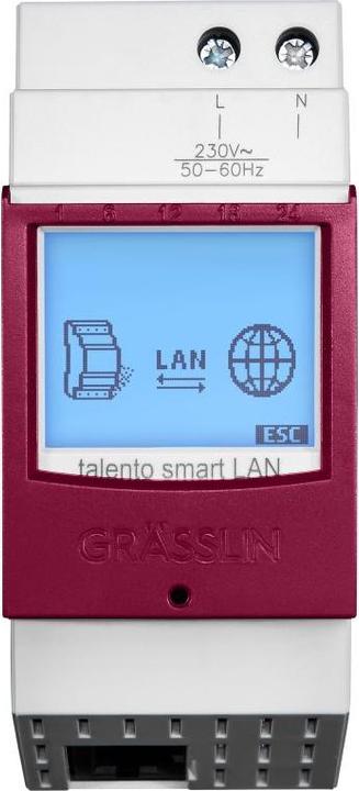 Produktbild Grässlin REG-Schnittstelle talento smart LAN, Bluetooth, 230V