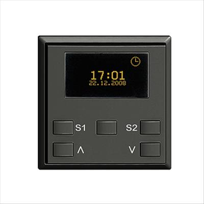 Feller Poste secondaire A-Temporisateur/Moteur 1K noir