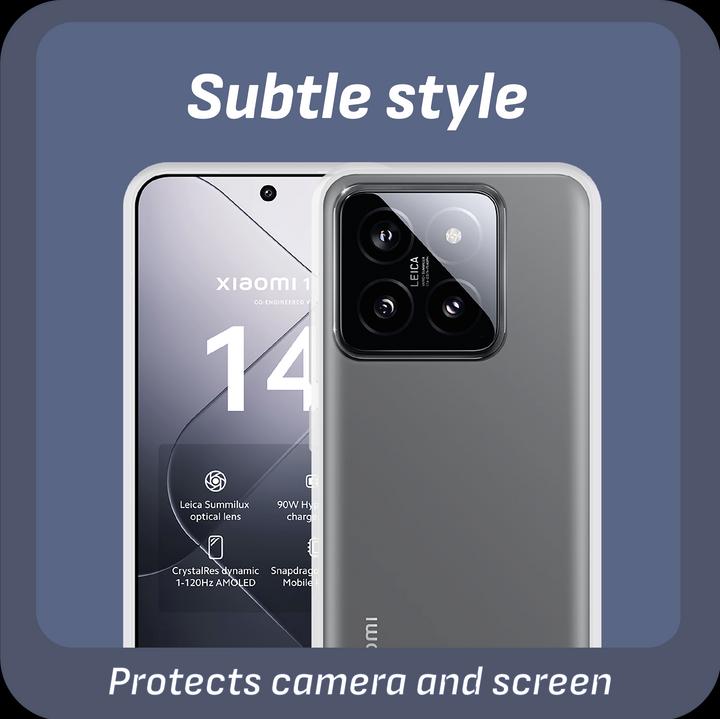 Actual product image Cazy Soft TPU protective cover (Xiaomi 14)