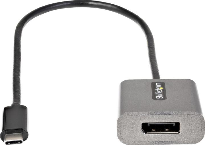 Produktbild StarTech USB-C auf DisplayPort Adapter - /4K USB-C zu DisplayPort 1.4-Adapter Dongle - USB-Type-C auf DP (USB Typ-C, 39 cm)