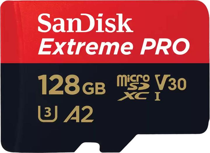 SanDisk Extreme PRO UHS-I V30 (128 GB, microSDXC, U3, UHS-I)