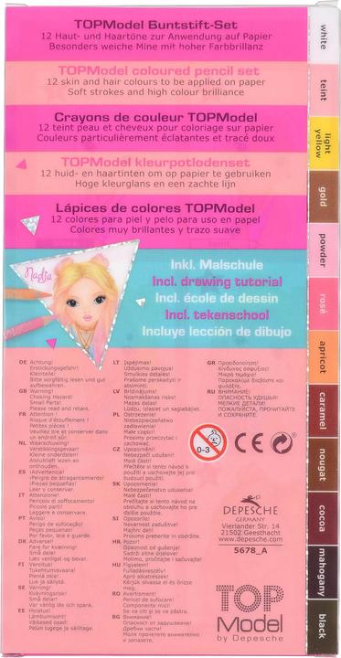 Produktbild Depesche Malen Buntstift-Set (Mehrfarbig, 1 x)