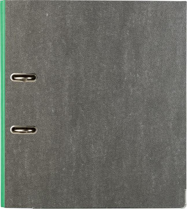 Actual product image Idena Folder A4 green 5cm cloud marble FSC mix (A4, 50 mm, 1 Piece)