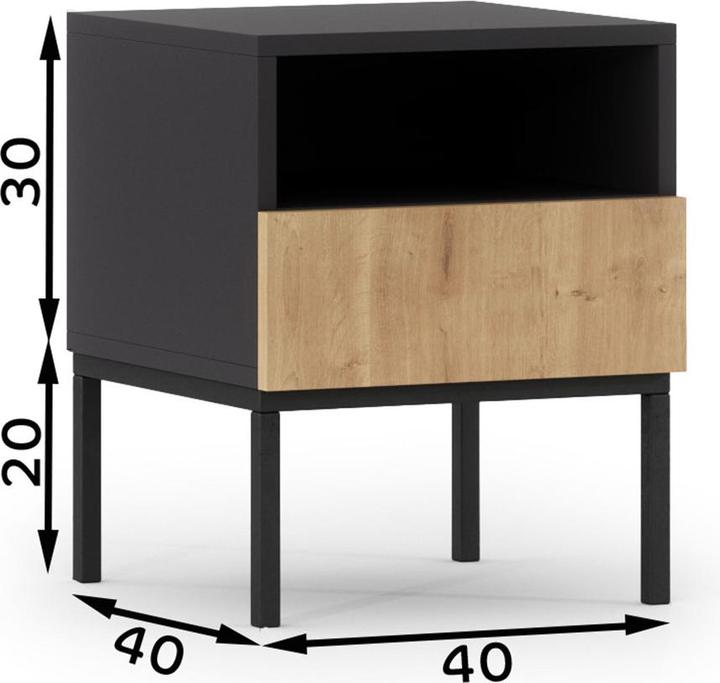 Actual product image ELTAP Lanzzi (40 x 40 x 50 cm)