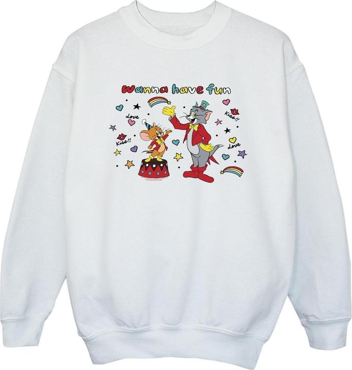 Image du produit Tom & Jerry - Sweat WANNA HAVE FUN - Fille (140, 146)