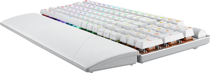 Produktbild ASUS Tastatur ROG Strix Scope II 96 RX Wireless WHT (DE, Kabellos, Kabelgebunden)
