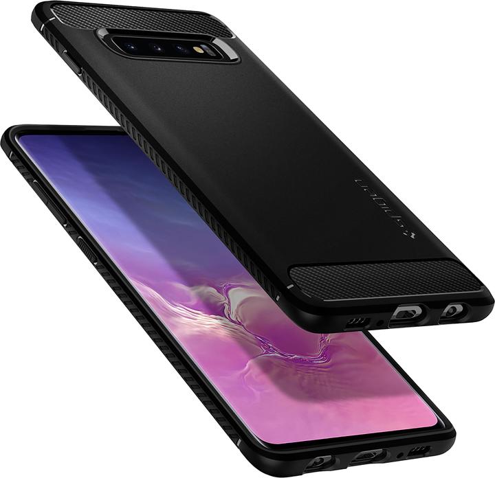 Actual product image Spigen rugged army (Samsung Galaxy S10)