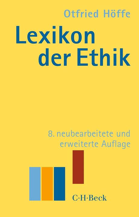 Energie-Label Lexikon der Ethik (Deutsch, Otfried Höffe, Maximilian Forschner, Christoph Horn, Wilhelm Vossenkuhl, 2023)