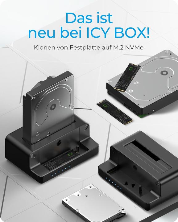 Actual product image Icy Box IB-2914MSCL-C31 (2.5", M.2)
