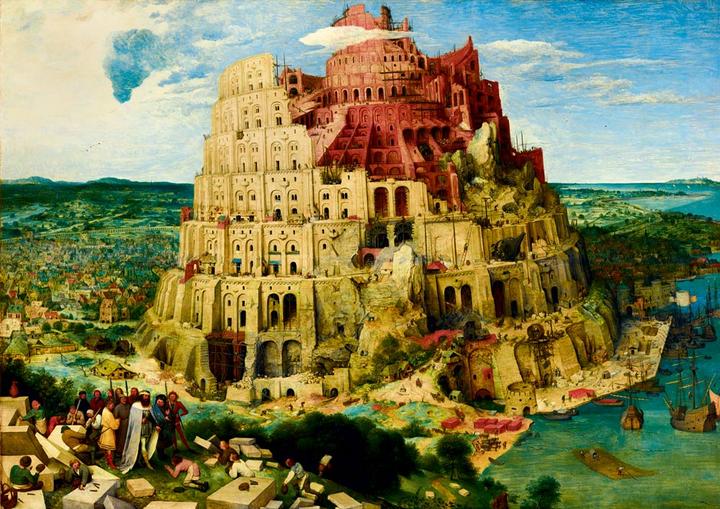 Immagine prodotto Bluebird Puzzle 2000 pezzi Pieter Bruegel il Vecchio - La Torre di Babele, 1563 (2000 pezzi)