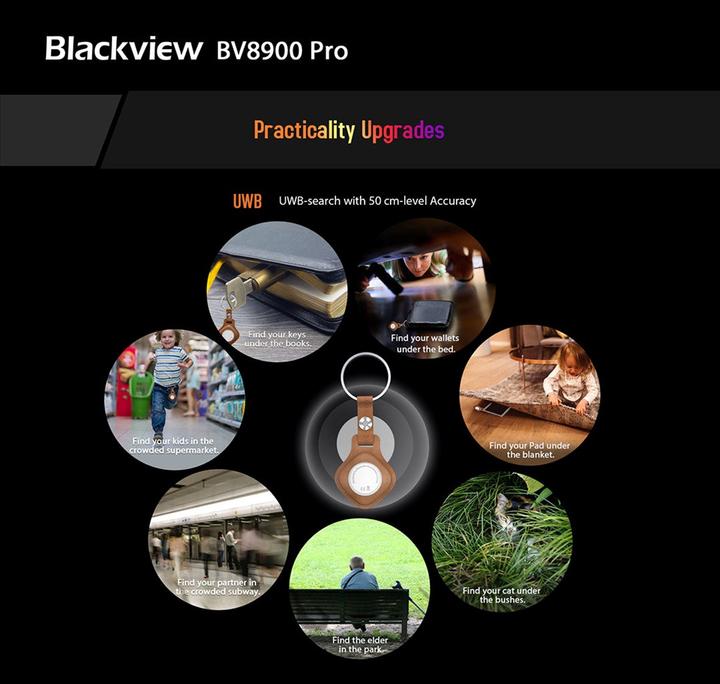 Immagine prodotto Blackview BV8900 (256 GB, Arancia, 6.50", Doppia SIM, 64 Mpx, 4G)