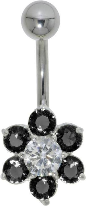 Bijouteria Bauchpiercing (Edelstahl, Silber 925, Zirkonia)