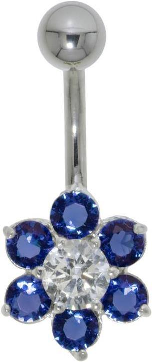 Produktbild Bijouteria Bauchpiercing (Edelstahl, Silber 925, Zirkonia)