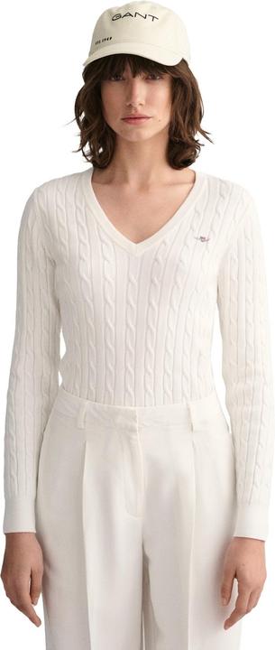 Immagine prodotto GANT Stretch Cotton Cable V-Neck (L)