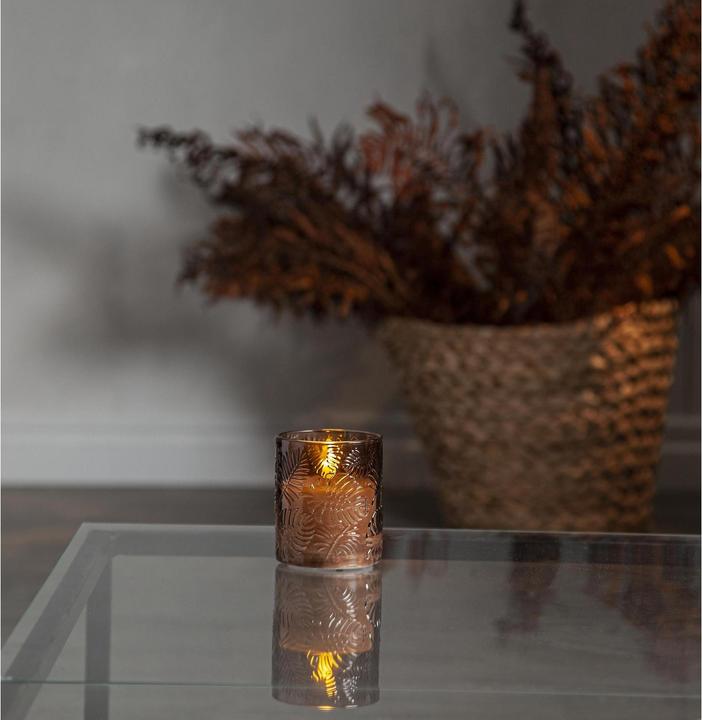 Produktbild Star Trading LED Pillar Kerze Flamme Leaf (1 x)