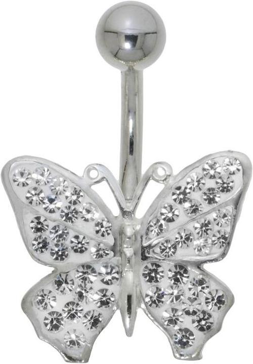 Image du produit Bijouteria Piercing nombril (Acier inoxydable, Argent 925, Cristallin)