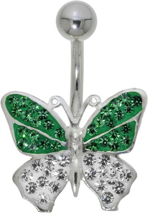 Produktbild Bijouteria Bauchpiercing (Edelstahl, Silber 925, Kristall)