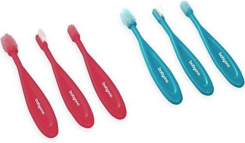 Babyono Zahnbürsten Set 3 Bürsten (1 x)
