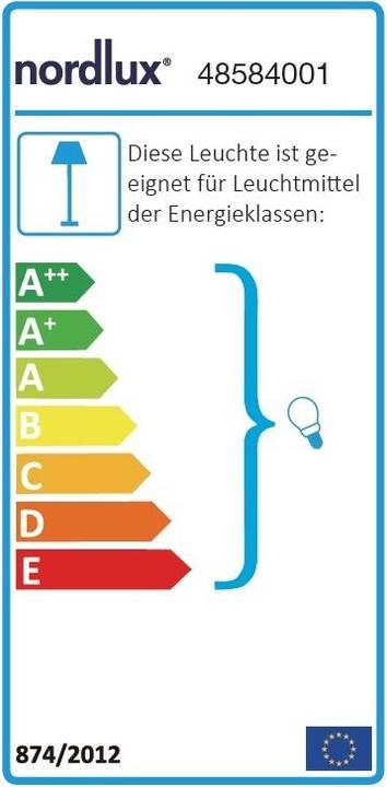 Label énergétique Nordlux Ellen (E27)