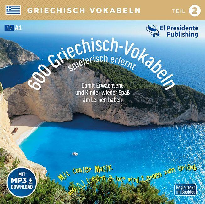 Actual product image 600 Griechisch-Vokabeln.A1.2.CD.GR-V-2 (Greek, Horst D. Florian, 2020)