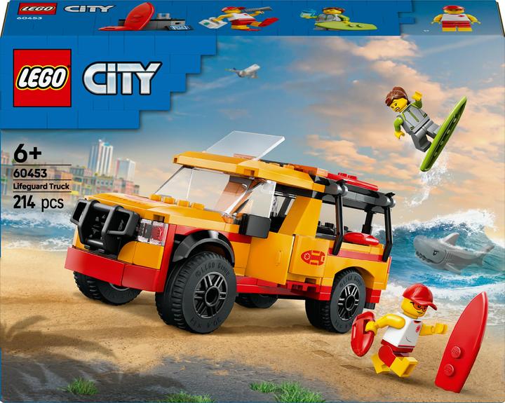 Produktbild LEGO Einsatzfahrzeug der Rettungsschwimmer (60453, LEGO City)