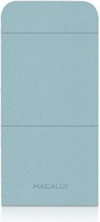 Immagine prodotto Macally Flip Folio per iPhone 5/5S/SE Blu (Apple iPhone 5, Apple iPhone 5s)