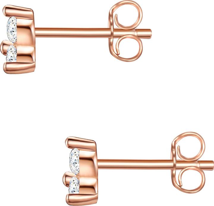 Produktbild Glanzstücke München Damen Sterling Silber Zirkonia roségold - 12450 (925er Silber)